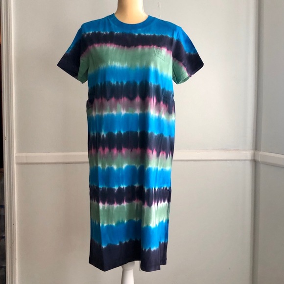 NWT Opening Ceremony Tie Dye T-Shirt Dress - Picture 2 of 10